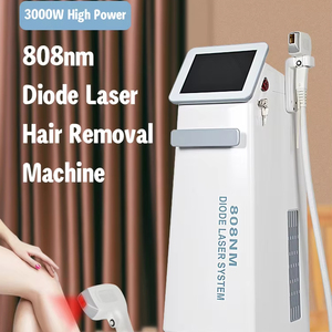 Máquina de depilación láser blanca de venta caliente del fabricante, depiladora facial, máquina de depilación con punto de congelación para una piel suave - Product Image 1
