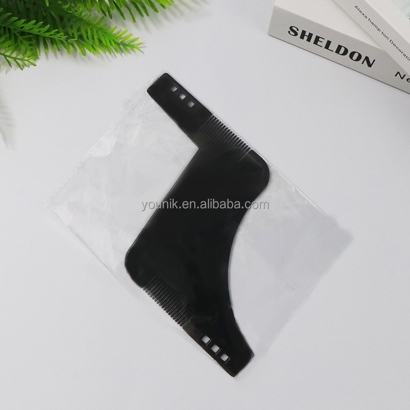 Beard comb black opp bag 24.6g