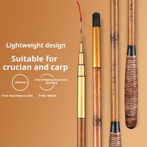 Yada modèle 002 japonais carbone Ultra léger doux Action 5 dureté 3.6m canne à main réglable pour la pêche au lac de la <span class=keywords><strong>carpe</strong></span> - Product Image 3