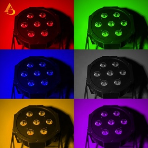 Iluminación DMX Personalizable, Luz Plana LED RGBWA de 7x15w - Product Image 6