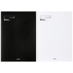 Deli FA440 A4 breve cucito quaderno 40 fogli libro minuto Per la riunione di <span class=keywords><strong>classe</strong></span> nero bianco 120 pezzi Per cartone Set Per i regali degli studenti - Product Image 3