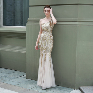 16552 # Female fata sogno Socialite festa abito da sera Sexy lungo dimagrante Toast abito sposa - Product Image 3