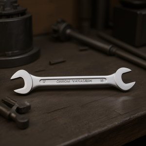 ประแจจับกุญแจแบบคู่, เครื่องมือปลายเปิดขนาด17 18มม. โครเมียมวานาเดียม - Product Image 3