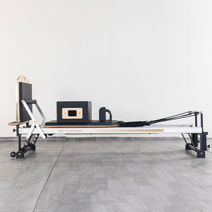 Máquina de <span class=keywords><strong>Pilates</strong></span> Reformer Automática Retráctil con Cuerda, Resortes Alemanes, Equipo de <span class=keywords><strong>Pilates</strong></span> <span class=keywords><strong>Stott</strong></span> - Product Image 2