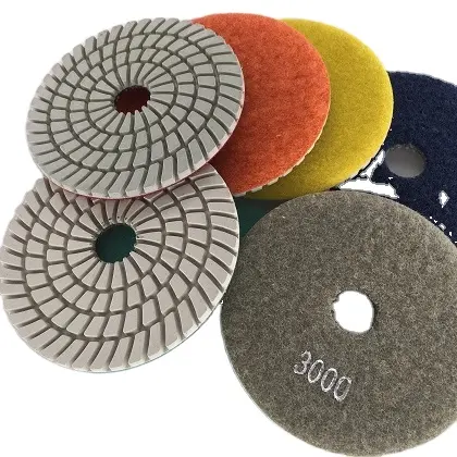 DIAMOND POLISHING PAD- Wet and Dry-SERIES Flexible Pads For Granite Marble