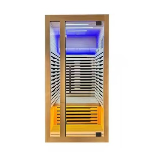 Tốt Nhất Bán Úc Hồng Ngoại Và Truyền Thống Tắm Hơi 4-Người Khô Tắm Hơi Muối Điều Trị - Product Image 5