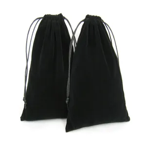 High quality printed velvet jewelry pouches velvet wine bag custom velvet drawstring pouch wine bag for wine packaging