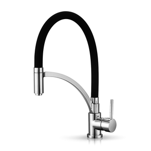 Nichel spazzolato tirare giù rubinetto della <span class=keywords><strong>cucina</strong></span>, materiale di qualità spazzolato <span class=keywords><strong>miscelatore</strong></span> da <span class=keywords><strong>cucina</strong></span> <span class=keywords><strong>rubinetti</strong></span> - Product Image 2