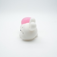 Savon artisanal de dessin animé Pippi Lapin Blanc et rose Savon charmant Savon antibactérien régulier pour la maison et la rentrée scolaire