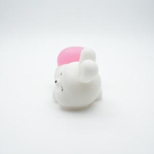 Sapone Artigianale a Forma di Coniglio Pippi Bianco e Rosa, Sapone Antibatterico per Casa e Ritorno a Scuola - Product Image 3