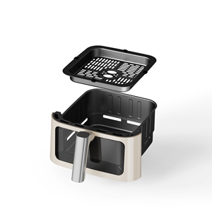 Friteuse à air de 6,5 L, grande capacité, conception brevetée, haute efficacité thermique, friteuses à air pour fours de camping-car, appareils <span class=keywords><strong>électroménager</strong></span>s <span class=keywords><strong>en</strong></span> <span class=keywords><strong>ligne</strong></span> - Product Image 6