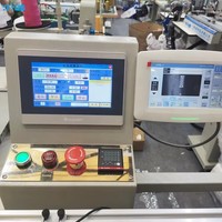 La machine entièrement automatique de pose de bandes élastiques avec fonction de motif est utilisée pour la fabrication de ceintures de sous-vêtements.