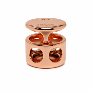 Cordon de serrage de haute qualité en alliage de zinc pour cordon de cou en forme de nez de cochon, 10 mm, avec bloque-cordon élastique - Product Image 4