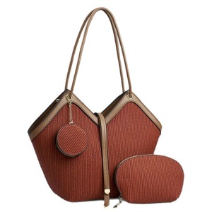 Conjunto de Bolsos de Moda 2026 para Mujer con Cadenas, Bolso de Hombro Portátil, Bolso Tote y Bolsa con Cremallera, Bolso de Viaje Diario - Product Image 1