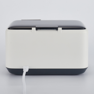 OEM Custom Mini portatile macchina da bagno ad ultrasuoni dentale sonico pulitore per dentiere gioielli orologi occhiali per uso domestico elettrico - Product Image 5