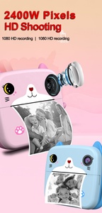 Appareil photo instantané pour enfants A21, jouets pour filles et garçons, cadeau, appareil photo numérique pour enfants, 1080P HD, écran 2,4 pouces, appareil photo pour enfants avec impression - Product Image 2