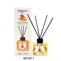 Diffuseur d'ambiance intérieur 507-1-29 sans flamme, désodorisant parfumé, flacons en verre et boîte d'épices, emballage en boîte, vente en gros, durée de 2 mois