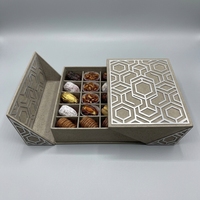 Boîte cadeau de luxe en carton rigide personnalisée pour chocolats et bonbons, impression double porte, vente en gros d'usine pour aliments
