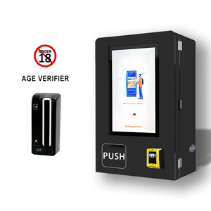 2025 New Design Smart Wall Mounted Mini Power Bank Touch Screen Vending Machine with SDK Function Wish Brand Compressor Cooling