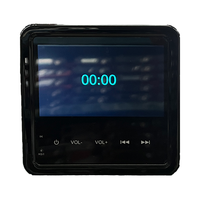 SIMSHAM – Lecteur audio étanche noir pour moto et bateau, récepteur FM/AM automatique à piston, système MP3/MP5, SPA CN/GUA – Vente directe usine