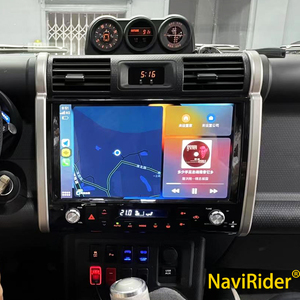 วิทยุติดรถยนต์ Android Carplay สำหรับ Toyota FJ Cruiser ปี 2007-2022 หน้าจอสัมผัส เครื่องเล่นมัลติมีเดีย วิดีโอ GPS นำทาง สเตอริโอ - Product Image 1