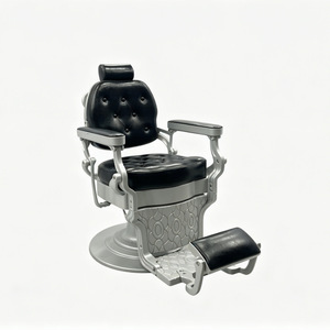 Sillón <span class=keywords><strong>de</strong></span> Peluquería <span class=keywords><strong>de</strong></span> Alta Gama en Cuero PU Negro, Equipo <span class=keywords><strong>de</strong></span> Peluquería, Silla <span class=keywords><strong>de</strong></span> Barbero Económica, Sillas <span class=keywords><strong>de</strong></span> Salón <span class=keywords><strong>de</strong></span> Belleza para <span class=keywords><strong>Hombres</strong></span>, Silla <span class=keywords><strong>de</strong></span> Barbero Metálica - Product Image 6
