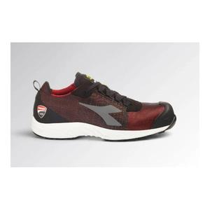 Diadora รองเท้าเซฟตี้701.181222-C2461/38, รองเท้าเซฟตี้ตัดต่ำ MTX S1PL ต่ำ SR hro SR SC ESD สีแดง/ขาว - Product Image 1