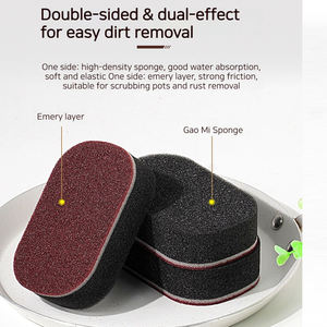 Esponjas Mágicas de Diamante de Alta Densidad, Cepillo para Ollas de Carborundo, Paños para Lavar Platos de Cocina, Gadgets de Limpieza para el Hogar - Product Image 2