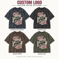 Kaos Oversize Katun Berat 220 GSM Custom Acid Washed Harga Terjangkau, Grafis Kaset Vintage, Streetwear Retro, Pakaian Olahraga