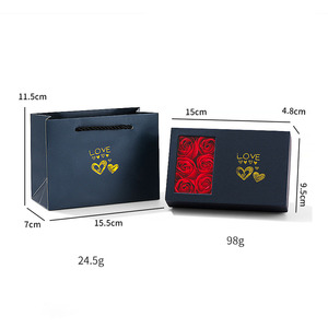 Ngày của mẹ vĩnh cửu Hoa cưới bao bì hộp quà tặng từ Ngày Valentine Hộp quà tặng hoa hồng cerated sáu hoa hộp trang sức - Product Image 5