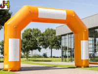 Arche de course gonflable pour événements sportifs en plein air