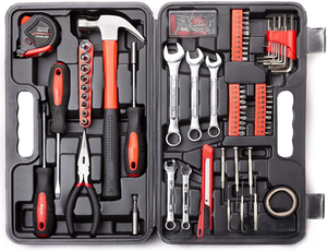136pc <b>set</b>, household multi-functional toolbox <b>set</b>, <b>screwdriver</b> <b>set</b>, combination hardware manual repair tools - Product Image 1