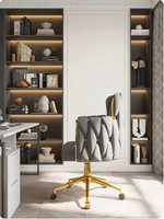 Chaise de bureau à domicile, chaise pour diffusion en direct, chaise d'ordinateur de luxe, chaise de coiffeuse pour chambre de fille, chaise de réception