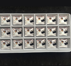 แม่เหล็กติดตู้เย็นทรงสี่เหลี่ยมแบบวินเทจ MH-QT0424 - Product Image 5