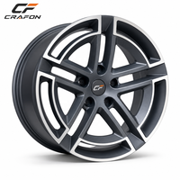 Jantes de voiture pour passagers CF 5x139.7 64.1 COMPATIBLES avec Rivian R1T R1S, jantes forgées monobloc usinées CNC, 20 21 22 pouces