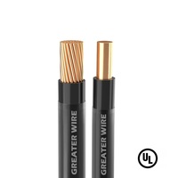 Cables Eléctricos Trenzados de 8, 10, 12, 14, 16 AWG THWN/THHN con Aislamiento de PVC y Nylon, Conductor de Cobre Sólido, Clasificación de 600V para Calefacción