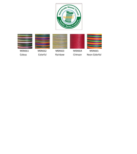 Hilo para Joyería, Hilo Hecho a Mano, Hilo Nanmei, Hilo de Poliéster Encerado, M100 (1.0 mm), 20 m/rollo - Product Image 2