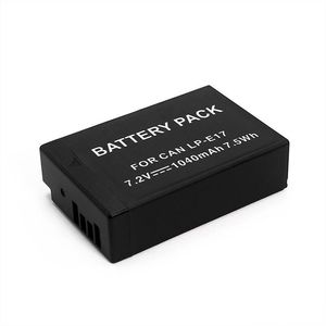 แบตเตอรี่ E17 LP-E17 LP 1040mAh แบตเตอรี่กล้องสำหรับ EOS 77D 200D 250D 750D 200D 760D II 800D 850D 8000D 9000D <span class=keywords><strong>R10</strong></span> RP - Product Image 6