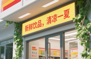 96x32cm厘米户外P10全彩发光二极管运行文本RGB显示滚动板Wifi可编程信息发光二极管滚动屏 - Product Image 5