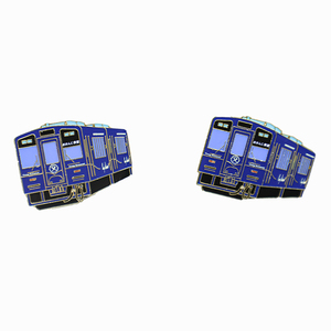 Insignia de Metal para Solapa de Tren, de Aleación de Zinc con Esmalte Duro, Electrochapada e Impresa UV, con Diseño de Tren Ferroviario Tradicional y Moderno, Souvenir de Aniversario - Product Image 1