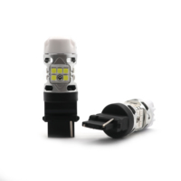 Haute puissance T3 3156 W27W CANBUS LED ampoules 3157 1000LM 27W frein clignotant DRL feu de recul pour voiture
