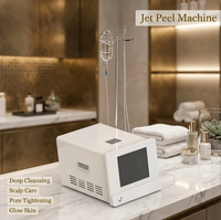 Appareil de beauté professionnel à jet d'oxygène haute pression sans aiguille pour l'infusion de sérum, nettoyage facial en profondeur et traitement du cuir chevelu