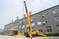 Grue mobile araignée électrique diesel sur chenilles, mini-grue de levage avec certificat CE – Offre Spéciale