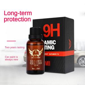 Produits d'entretien automobile personnalisés Revêtement en céramique nano 9H brillant hydrophobe anti-corrosion longue durée pour l'entretien des voitures - Product Image 4