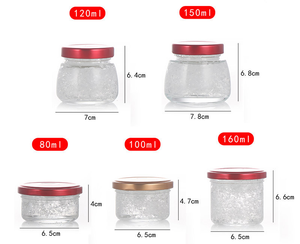 Wholesale Glass Bottles with Screen Printing for Honey Jam Caviar Kimchi <strong>Bird's</strong> <strong>Nest</strong> Jars - Product Image 3