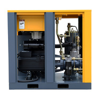 Compresseur d'air à vis industriel à roulement de haute qualité Air Horse 350-400 CFM 75/100HP Moteur refroidi par air Stationnaire Haute capacité