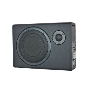 8-Inch Ultra Thin Car Audio Subwoofer With 12V Active Tweeter Under Seat <b>Speaker</b> <b>System</b> - Product Image 3
