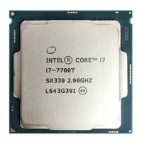Haute performance et faible consommation pour processeur Intel Core I7-7700T Quad Core pour ordinateurs de bureau et serveurs Code produit neuf et d'occasion SR2L0