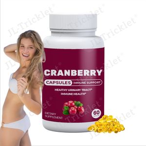 OEM/ODM 개인 라벨 공장 공급 프리미엄 크랜베리 소프트겔 캡슐 신체 방어 시스템 강화 - Product Image 1