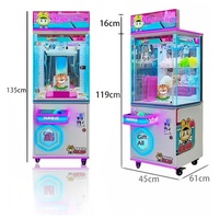 Nouvelle machine à prises à monnayeur pour enfants, modèle JH060, pour autocollants, snacks, cadeaux et poupées, vente en gros directe fabricant